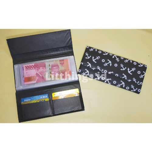 Wallet Organizer Dompet Disiplin Keuangan Dompet Pintar Pengatur Keuangan Bulanan Part 2