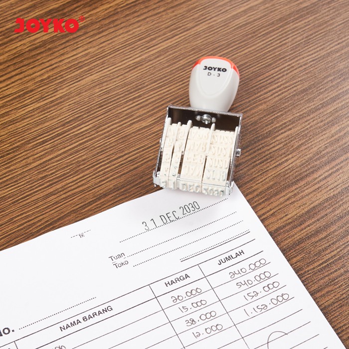 

MENYURAT-SURAT- DATE STAMP / STEMPEL TANGGAL JOYKO D-3 -SURAT-MENYURAT.