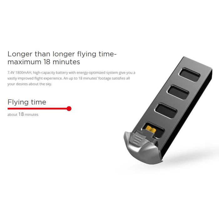 Original MJX BUGS 2 SE B2SE Batre Battery 7-4V 1800mAh Drone Baterai