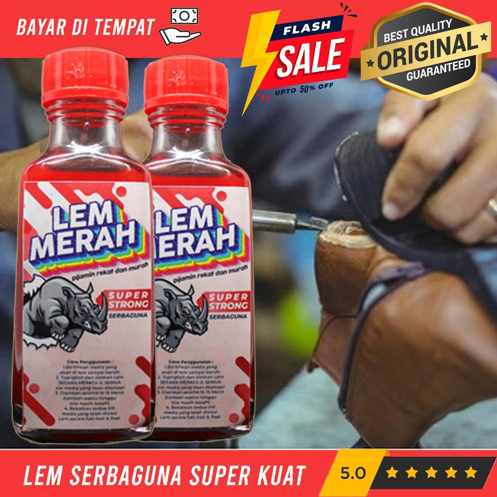 

[ PROMO ] Lem Super Glue Asli 100% - LEM MERAH