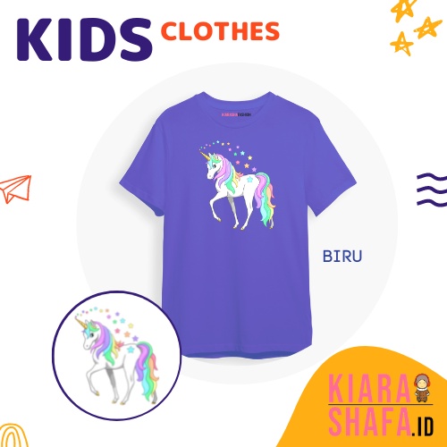 Kiarashafa - Baju Anak / Kaos Anak Unicorn#1