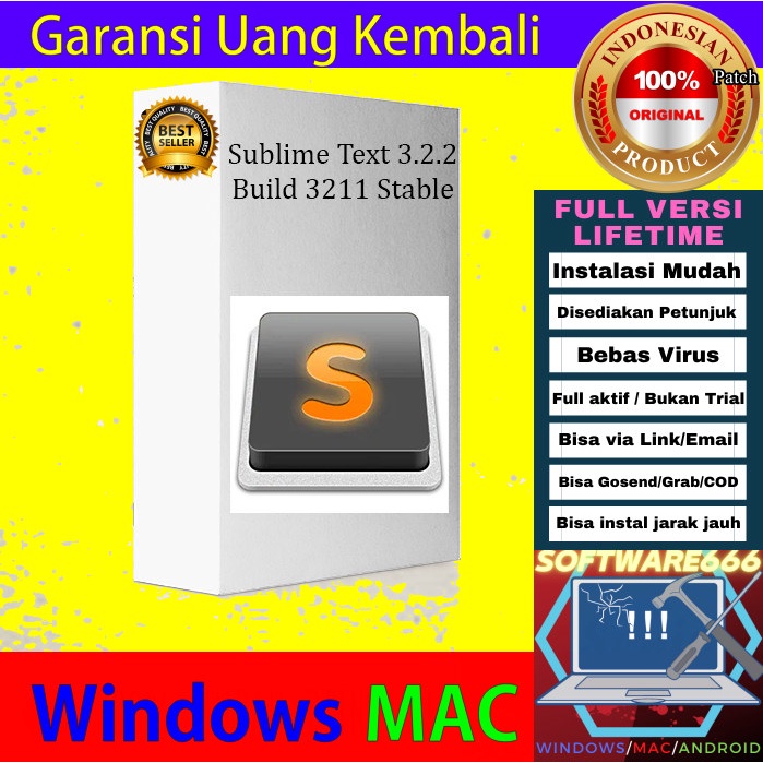 Software Code Editor: Sublime Text 3 [WIN]