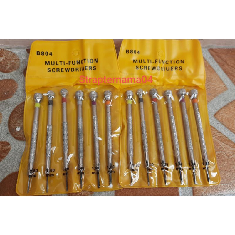 OBENG SATU SET JAM TANGAN OBENG JAM TANGAN ALAT SERVIS JAM TANGAN OBENG MIN JAM TANGAN OBENG