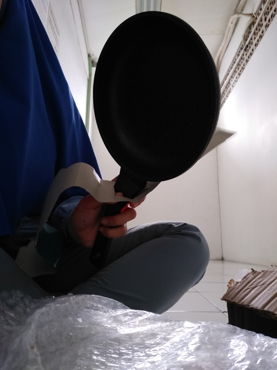 Frypan / Penggorengan Marble Sbd 18 Anti Lengket 18cm Sunhouse