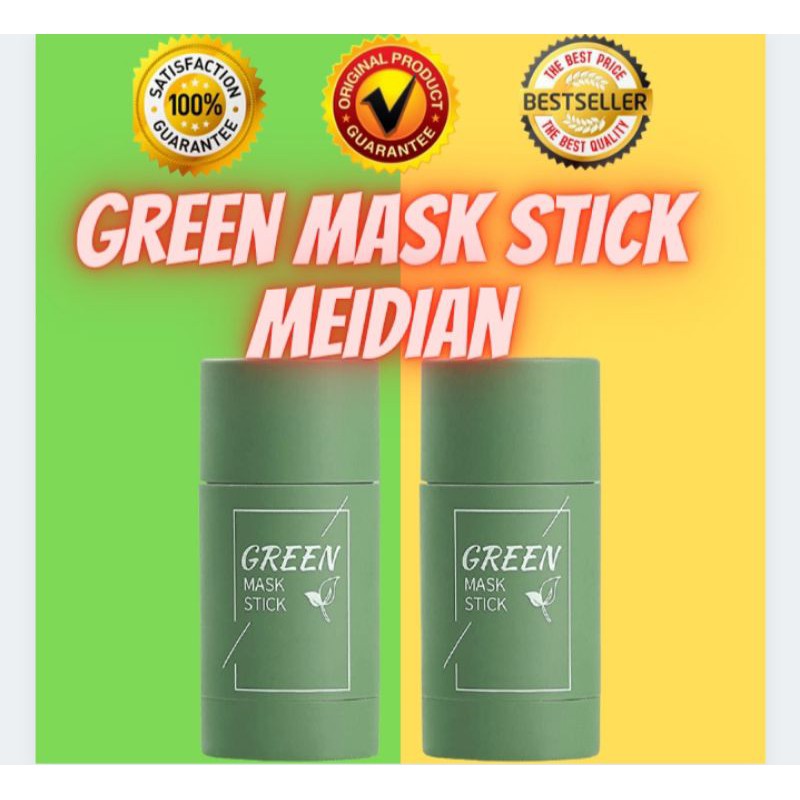 MASKER GREEN MASK STICK/MASKER ORGANIK/MASKER BPOM/PEEL OFF/MASKER BUBUK/MASKER MURAH