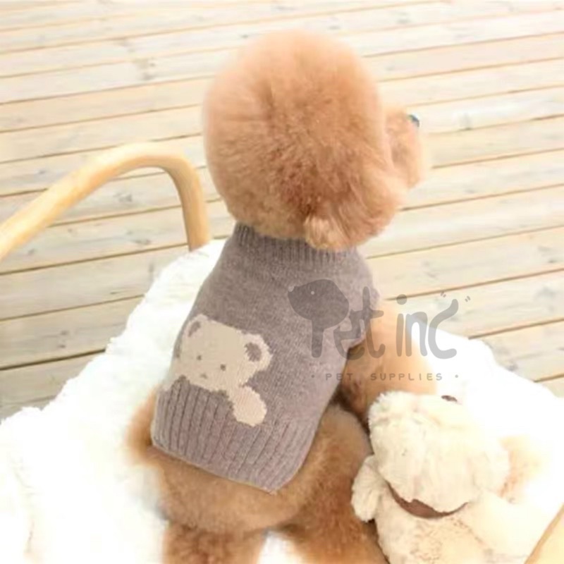 ELIJAH BEAR KNIT TOP