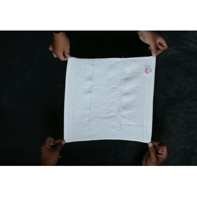 Handuk B Sport Muka Kecil Simple Travel Magic Towel Lap Putih Polos