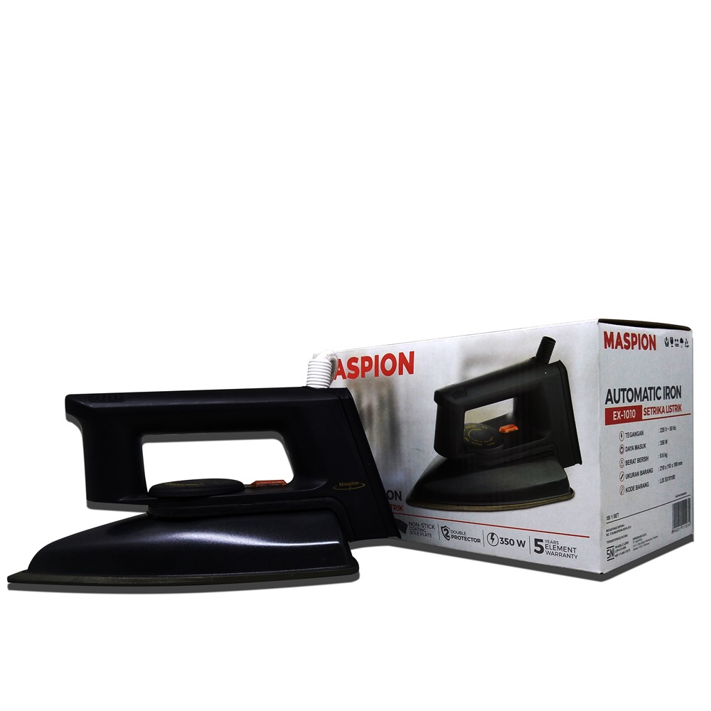 FM - Maspion Setrika Listrik EX-1010 Automatic iron | Gosokan | Setrikaan | Strika