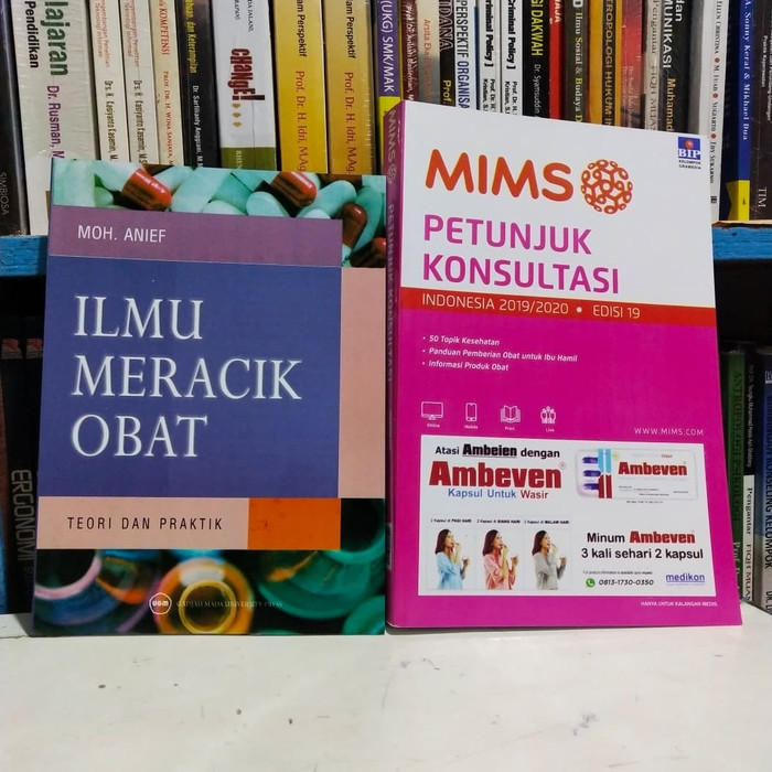 Jual Buku Wajib Farmasi Ilmu Meracik Obat Dan Mims Terlaris Dan ...