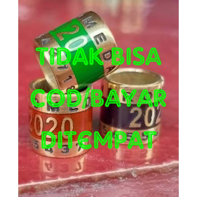 Ring merpati Kuningan timbul