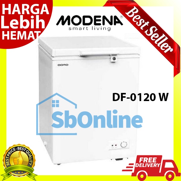 DOMO BY MODENA Chest Freezer 116 Liter DF 0120 W