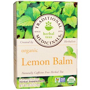 

Traditional Medicinals Herbal Teas Organic Lemon Balm
