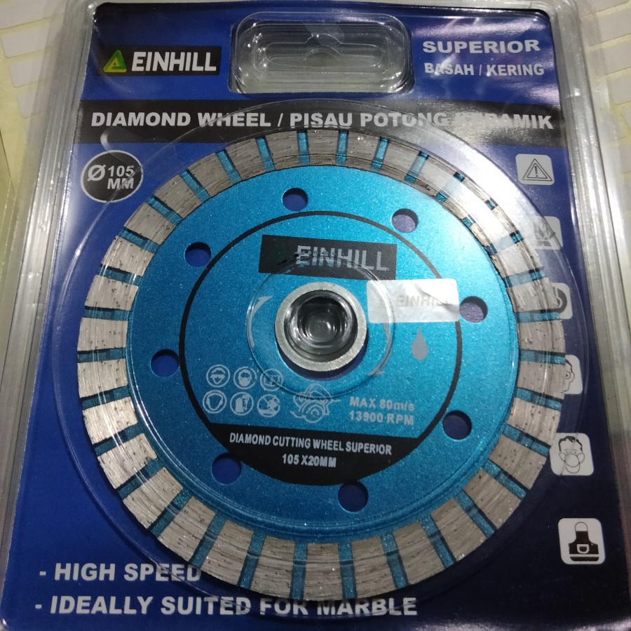 Einhill Mata Gerinda Keramik Granite 4 inch (Basah/ kering) superior