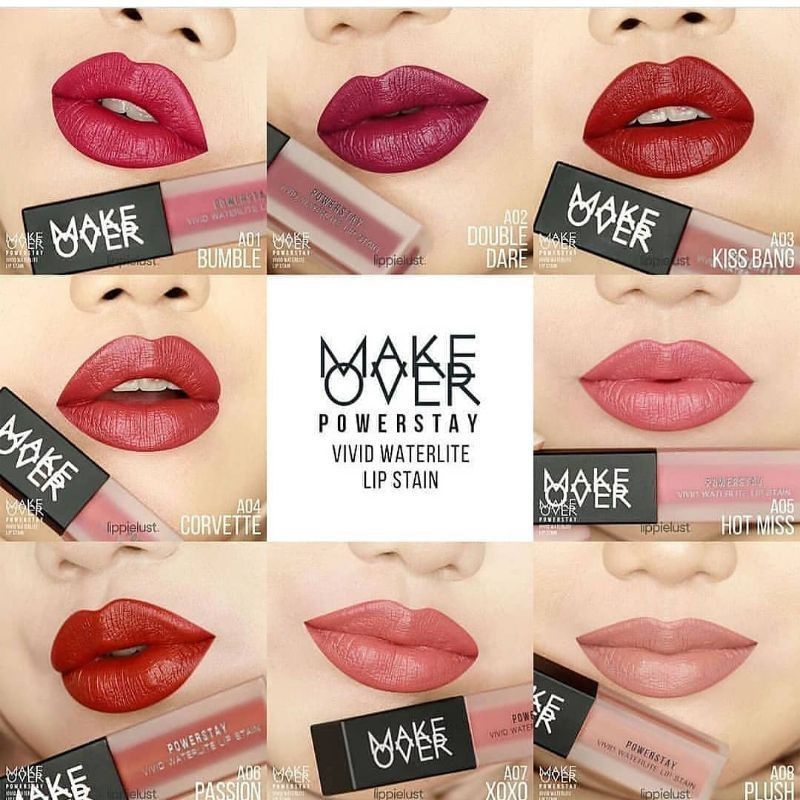 MAKE OVER Powerstay Vivid Waterlite Lip Stain 5,5gr