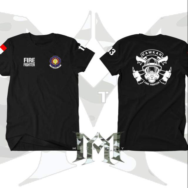 Kaos damkar fire fighter