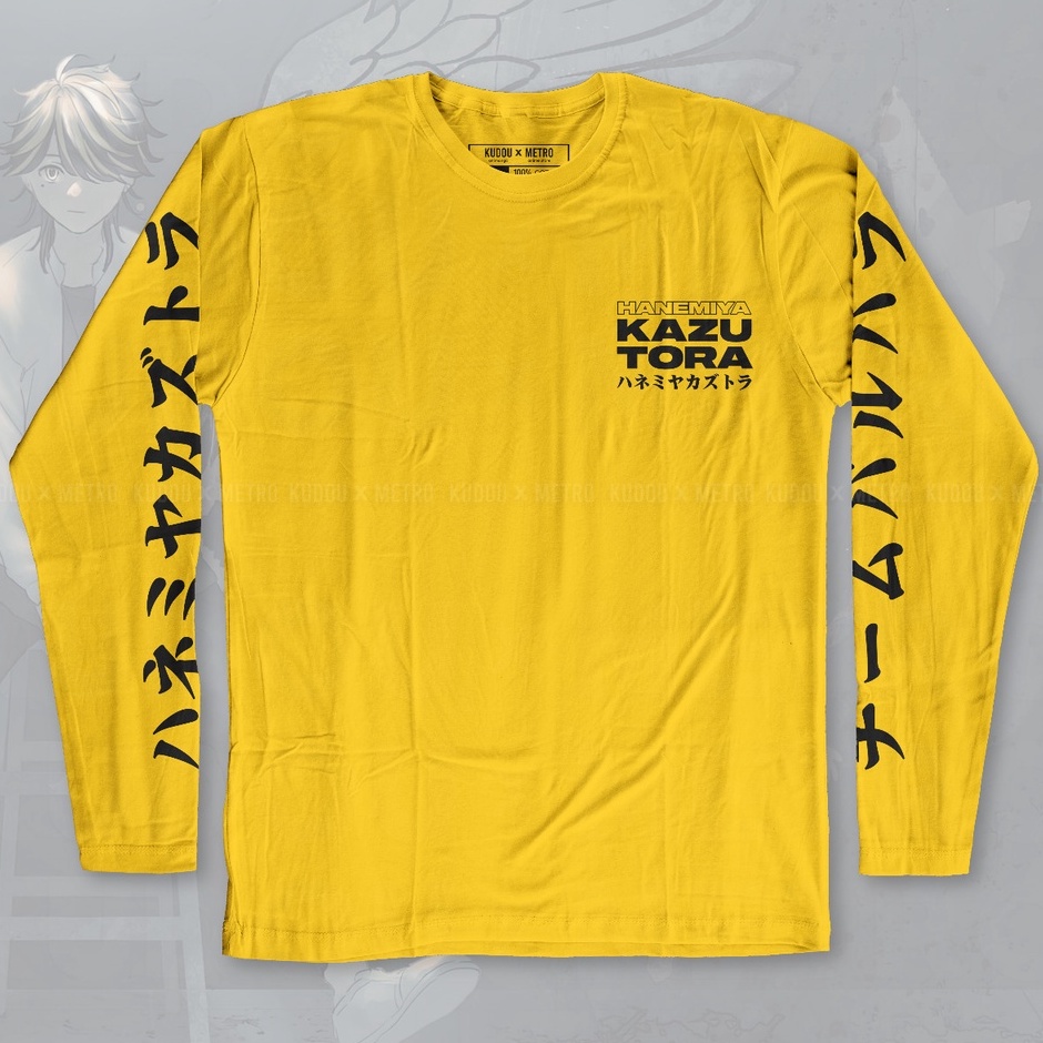 Longsleeve Hanemiya Kazutora Anime Manga Tokyo Revengers Unisex