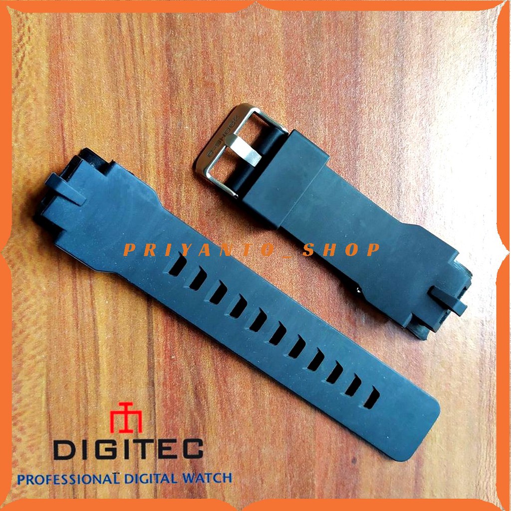 Strap Tali jam Tangan Digitec 3043 Digitec DG-3043T Rubber