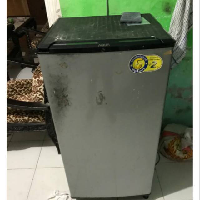 Rak kulkas lemari es sanyo aqua 1 pintu custom