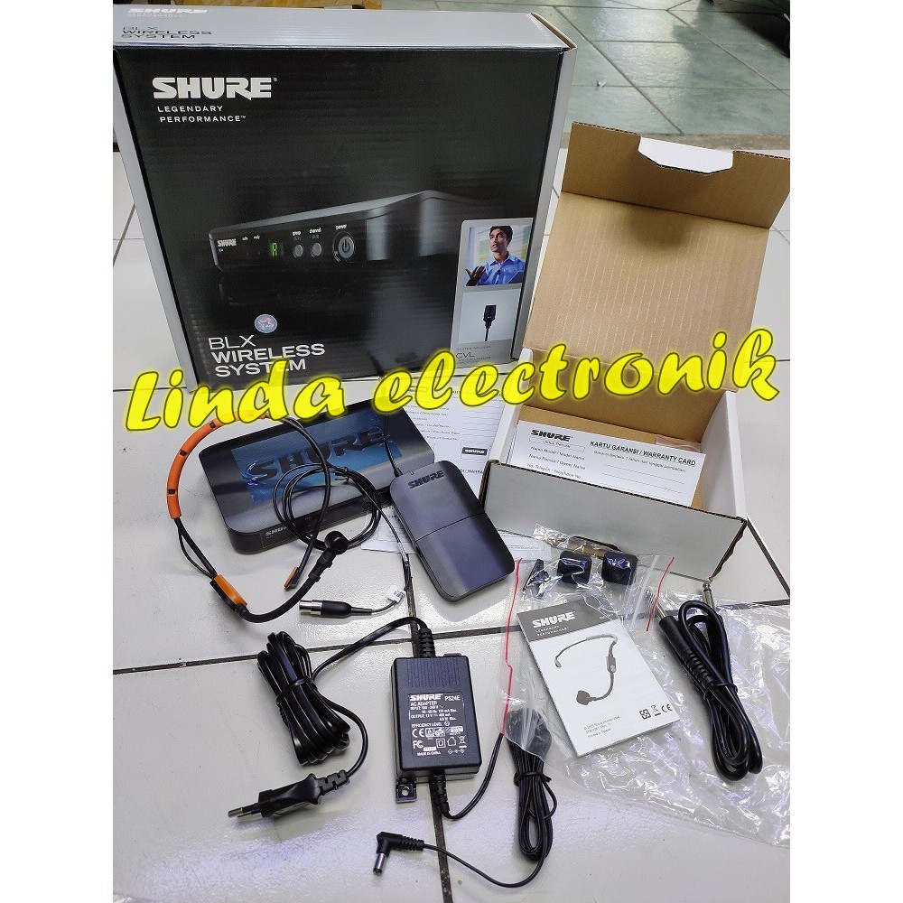 Mic Wireless Shure BLX 14/SM 31FH ( Headset ) ORIGINAL