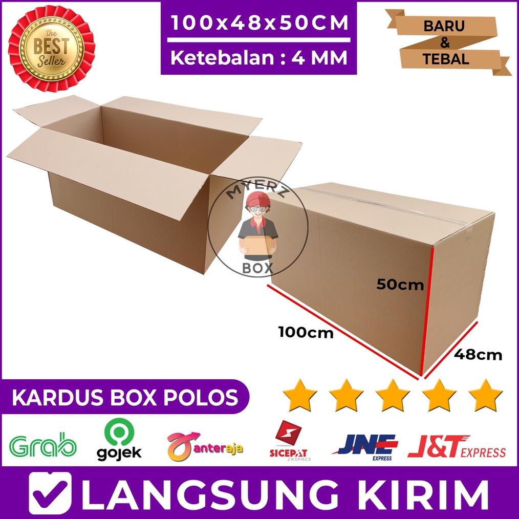 

Kardus Besar Jumbo Karton Box Polos 100 X 48 X 50 Packing Pindahan