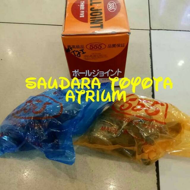 Bola Stir Ball Join Ball Joint Camry Harrier Alphard Merk 555 Japan