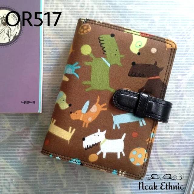 

::: OR517: Premium Planner B6 Katun & Kulit Asli & kertas B6 :::
