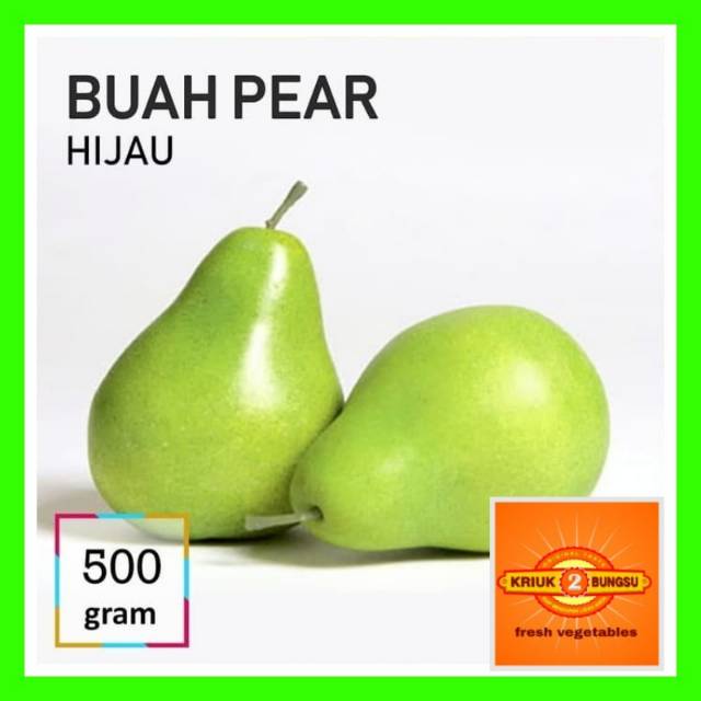 

Pear hijau / buah pear