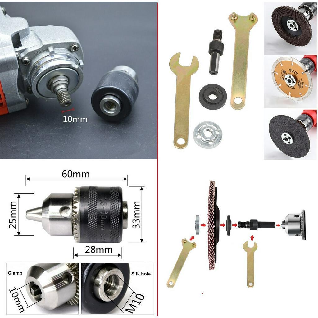 adaptor bor ke gerinda adaptor gerinda ke bor kepala bor chuck bor GERINDA