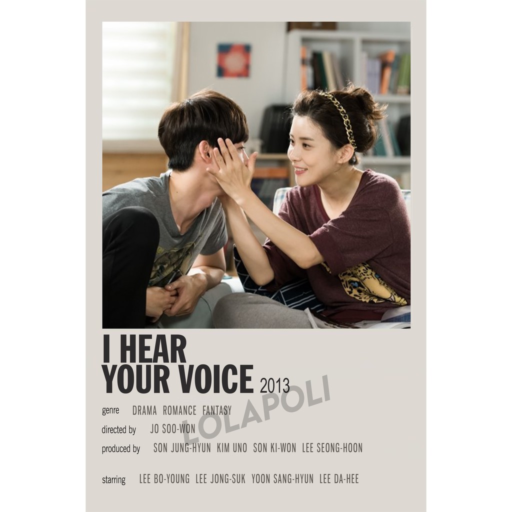 Poster Drama Korea - I Hear Your Voice