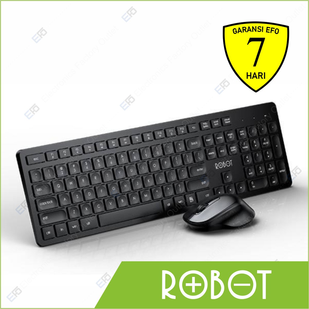 Mouse Keyboard Wireless Robot KM4000 - Portable KM 4000