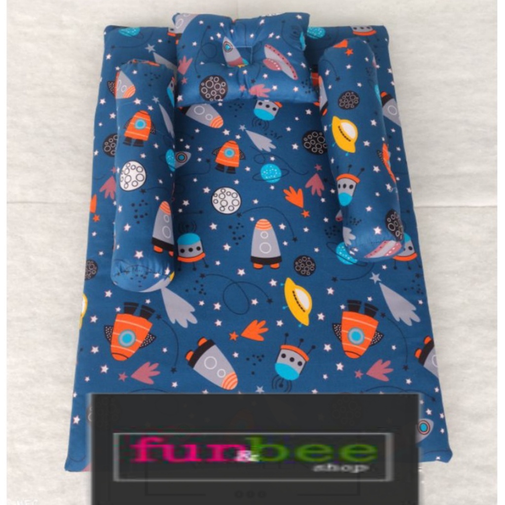 [Baby Bed Set]Bedcover Set Bayi Selimut Bayi Lengkap Dan Murah-matrass galaxi