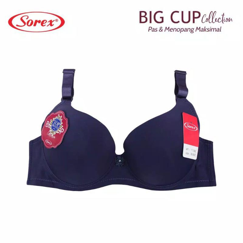 SOREX Bra BIG CUP 11188 Busa Berkawat Kait 3 CUP C