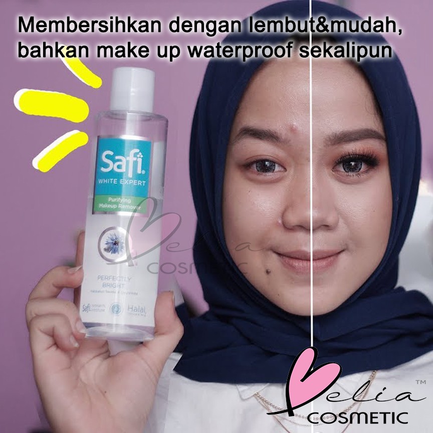 ❤ BELIA ❤ SAFI White Expert Purifying Makeup Remover 100mL 200mL ( pembersih make up safi )