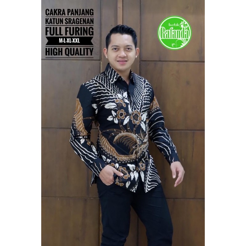 BATIK CAKRA PANJANG FUL FURING KATUN HALUS SRAGENAN SIZE M-XXL ASLI SOLO TERMURAH