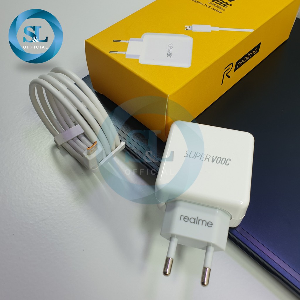 Charger Realme 20W Fast Charging Micro USB &amp; Type C Original