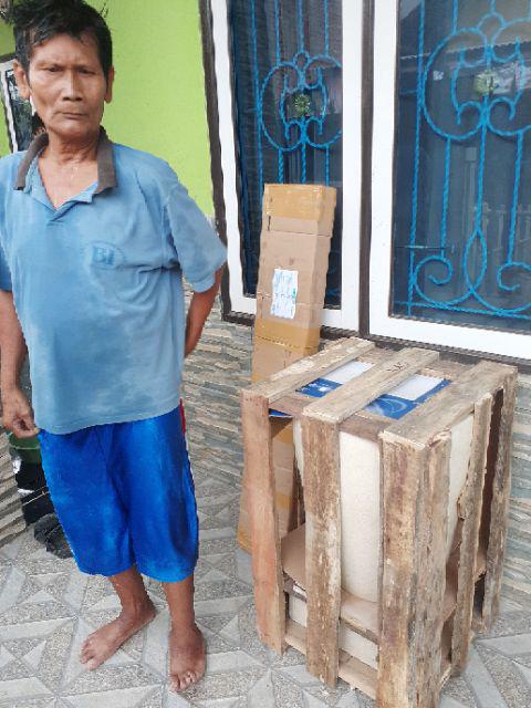 Bak Mandi Terrazzo Motif Kupu Kupu Free Ongkir