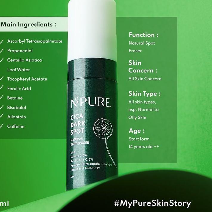 ➧ ❤ BELIA ❤ N'PURE Centella Asiatica | Cica Series | Toner | Essence | Face Wash | Clear Pad Npure ►