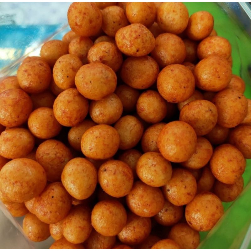 

kacang Sukro pedas 500gr / kacang atom pedas / kacang tepung pedas