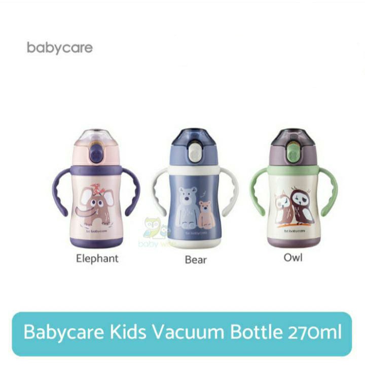 Baby Care Kids Vacuum Bottle 270ml (RWA002) - Botol Minum