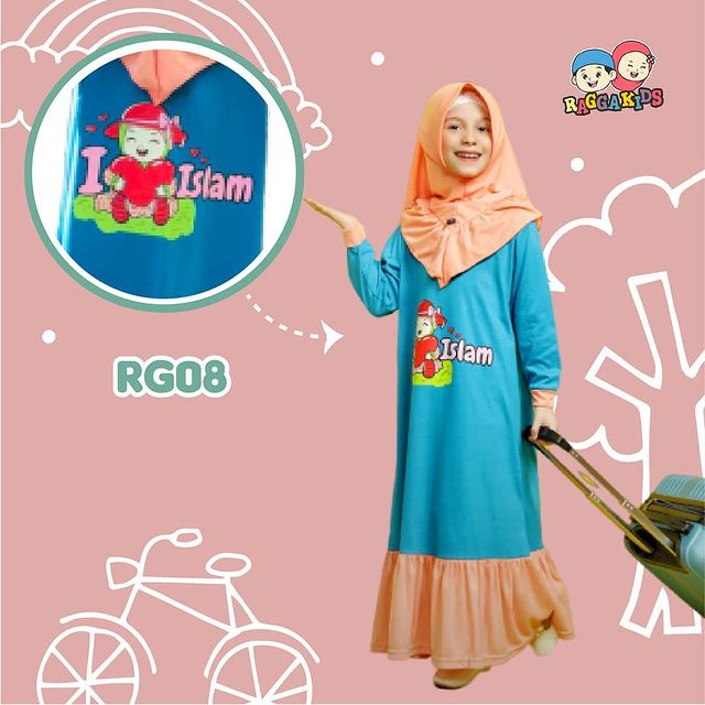 CUCI GUDANG GAMIS PREMIUM KAOS  RAGGKIDS ORIGINAL ANAK -  REMAJA (1-12 Tahun) HANYA GAMIS