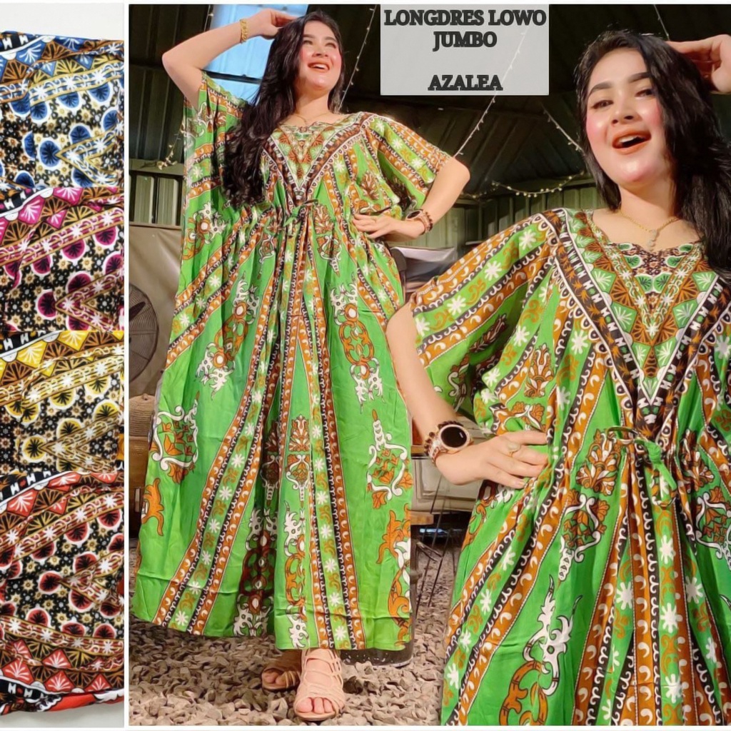 BATIK WANITA DASTER DRESS LONGDRES LOWO KELELAWAR KAFTAN RAYON JUMBO MURAH BIG SIZE XXL ( STORIA AMELIA AULIA MARSHANDA SHIBORI AZALEA ) KEKINIAN BUMIL SERUT DEPAN MURAH ADEM-LDS LOWO AZALEA