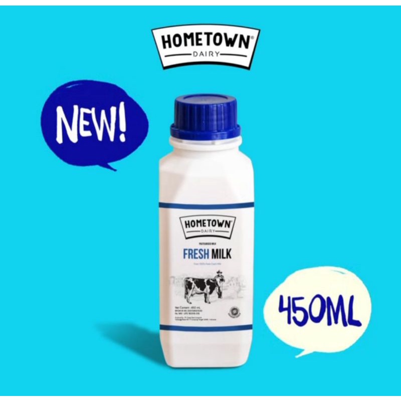 

Hometown Freshmilk 450ml