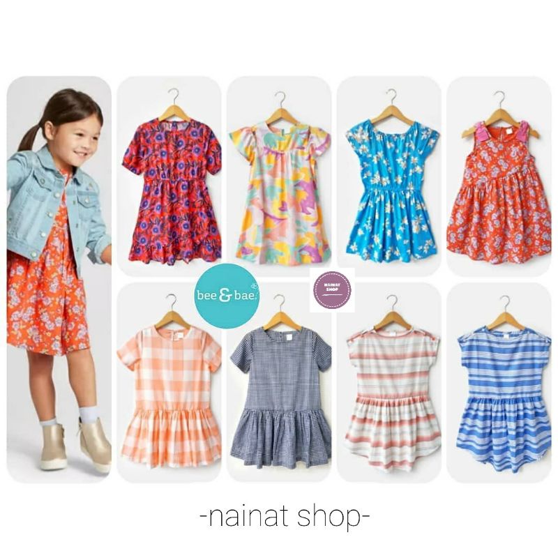 Dress Anak Cewe Bee and Bae Original