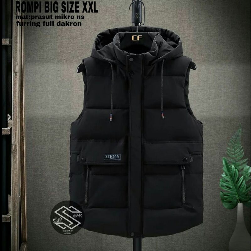 JAKET ROMPI PRIA BIGSIZE XXL ORIGINAL SENSOR