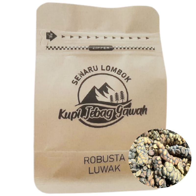 

Kopi Luwak Coffee Organic Pegunungan Rinjani Lombok 150gr