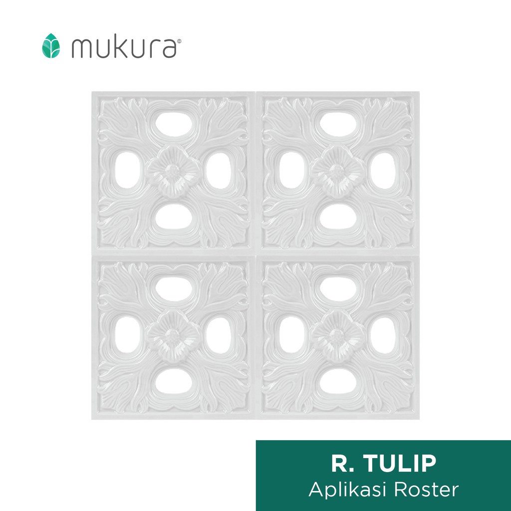 Roster Keramik Mukura Tulip 30 x 30 cm
