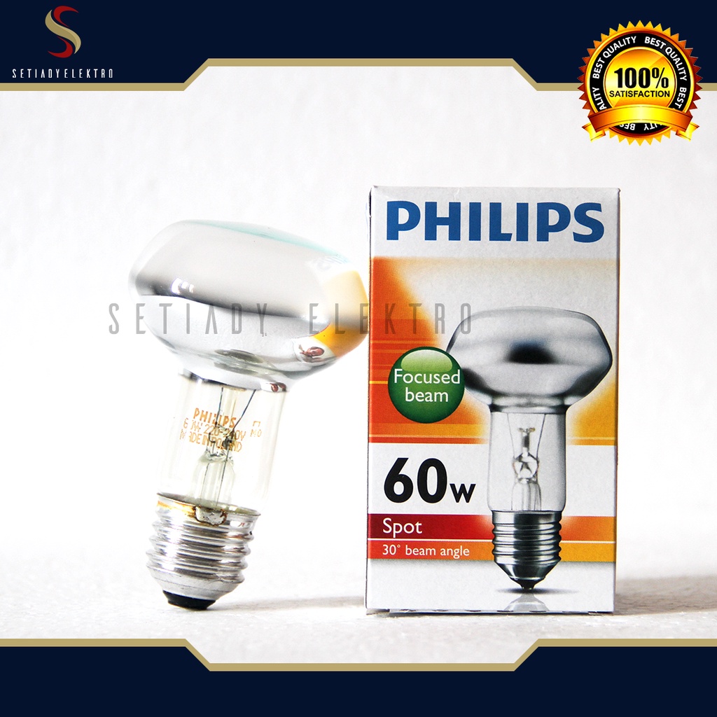 Jual Lampu Philips Spot 60 Watt E27 220v Lampu Penghangat Lampu