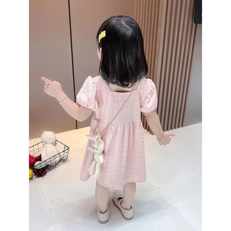 Dress Anak Perempuan 3-6th Boneka Beruang Kelinci Import Baju Boneka Bear Rabbit