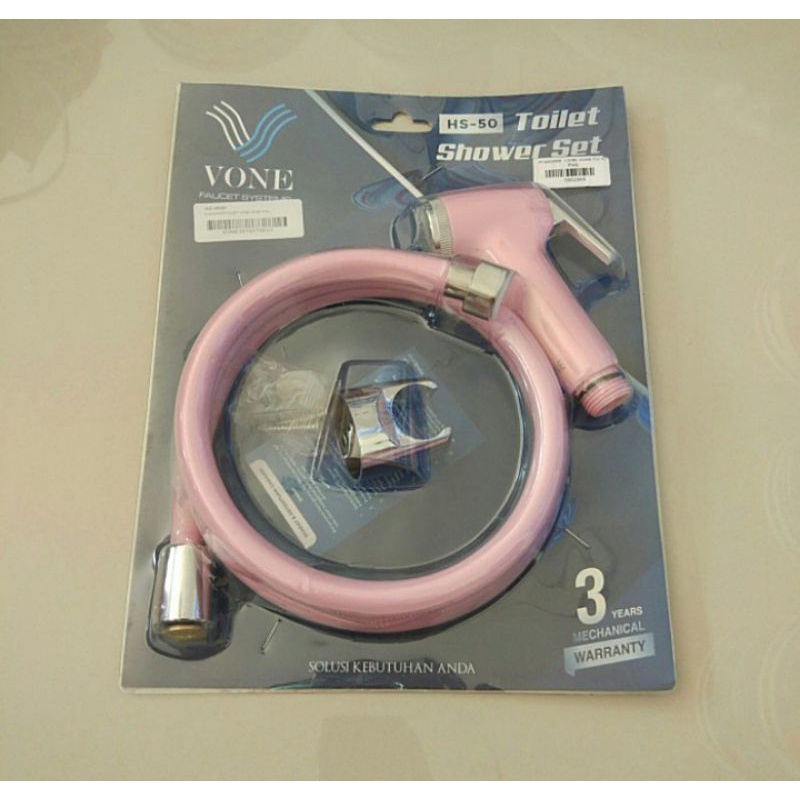 Handshower Toilet Vone HS-50 Pink/Jet Shower Toilet/Shower Closet