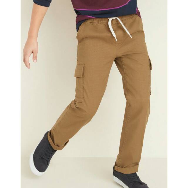 Celana Anak / Celana Cargo Anak Old Navy Built In Flex Pull On Cargo Pants Original